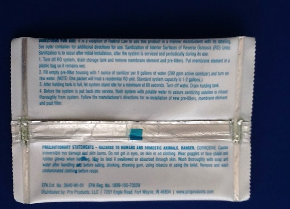 HYDRO-LOGIC STEALTH SMALL BOY 200 COMPLETE FILTER PACK – 80 GPD MEMBRANE