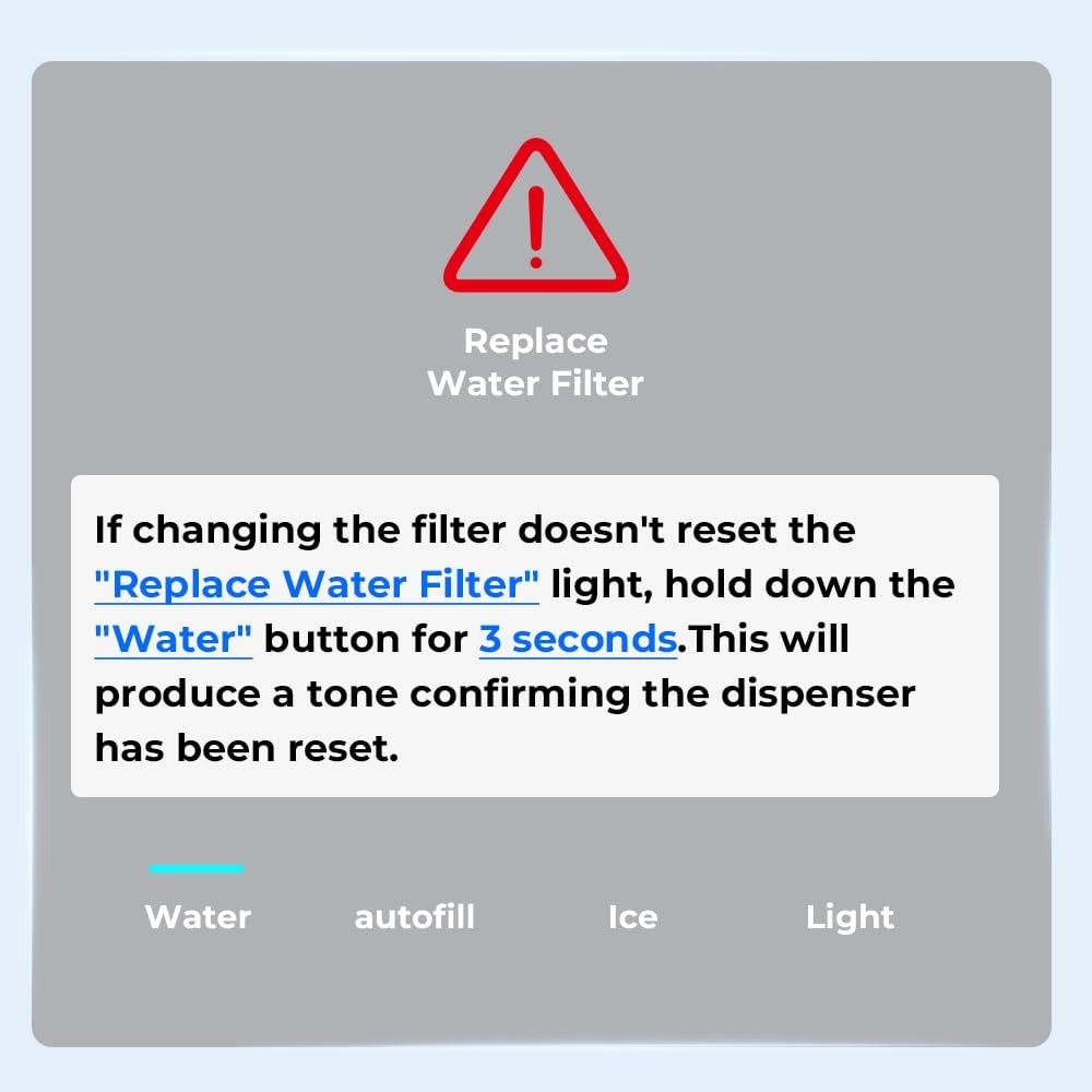 Waterdrop Refrigerator Water Filter, Replacement for GE® RPWFE WITH CHIP (1)