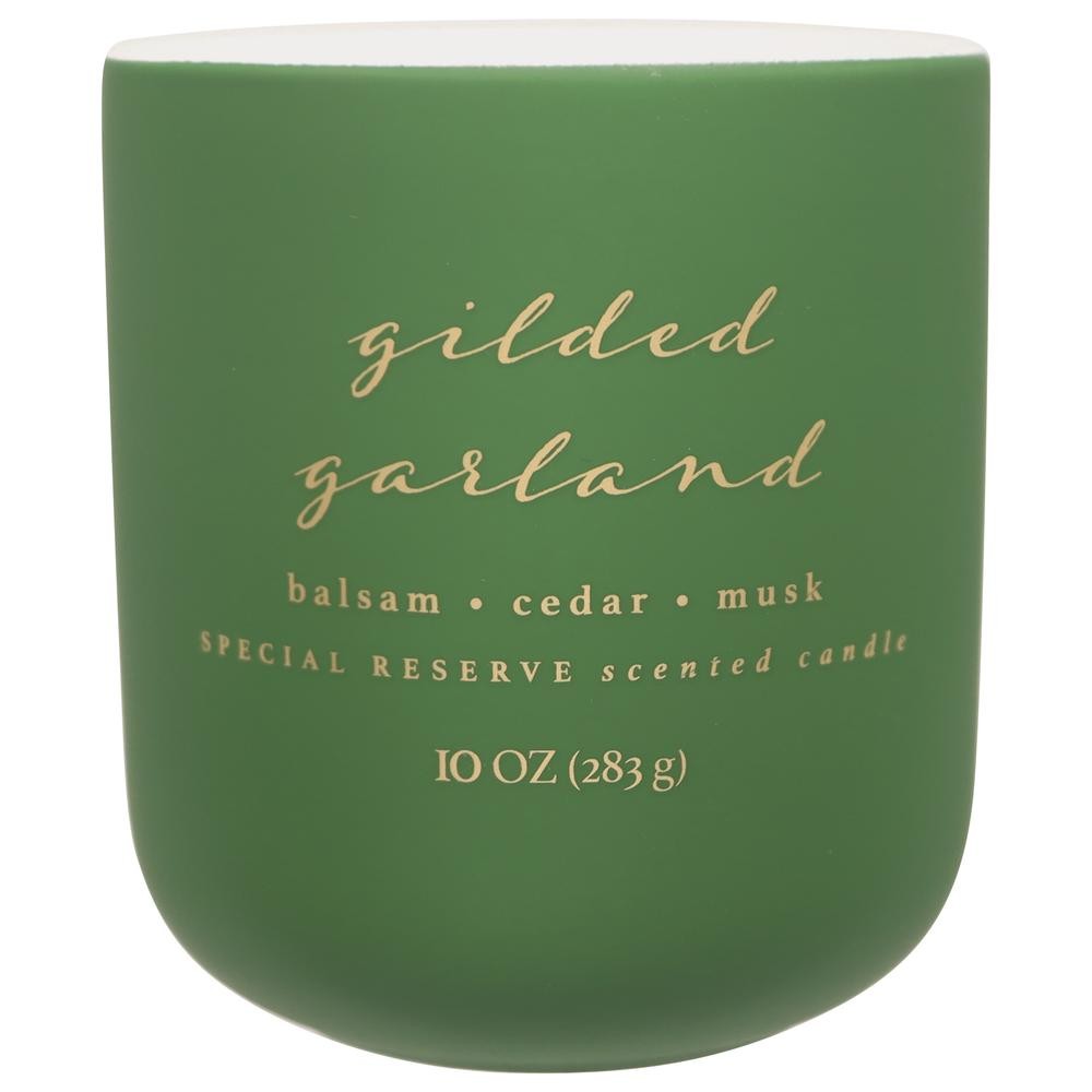 Tuscany Candle 10 oz Soft Ceramic Collection Gilded Garland Scented 1Wick Candle