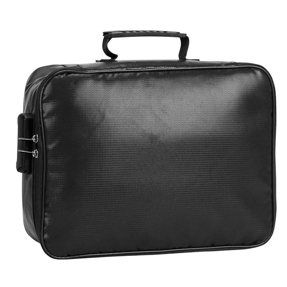 Fireproof Document Bag 13.8*10.2*4.7in Waterproof Safe Cash Money Pouch Storage