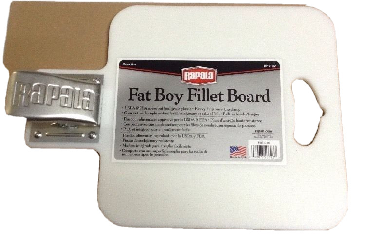 Rapala Fat Boy USDA & FDA Approved Fish Fillet Board 12″x16″ Brand New