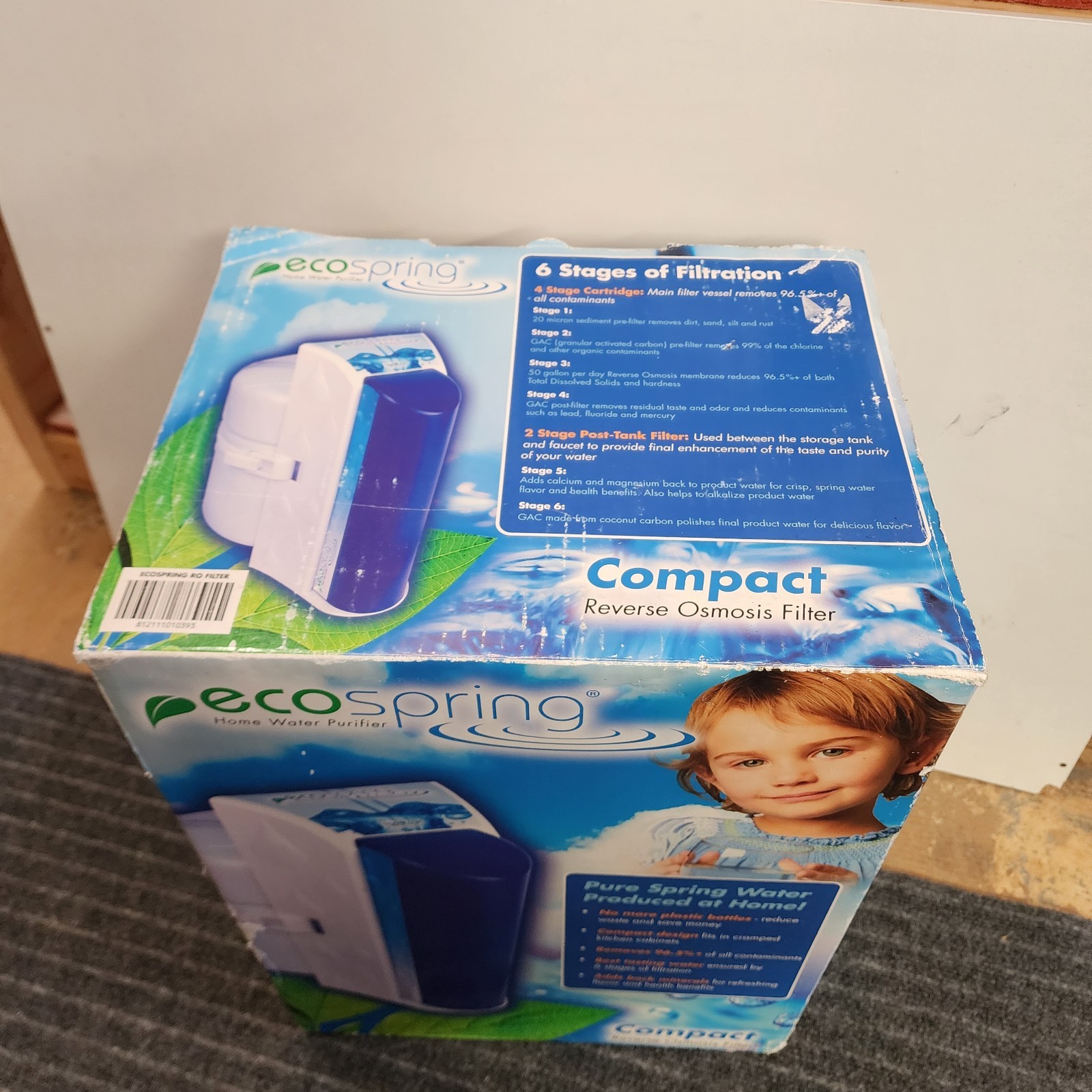 Hydro-Logic (Kind) 31020 Ecospring Compact Reverse Osmosis 6 Stage