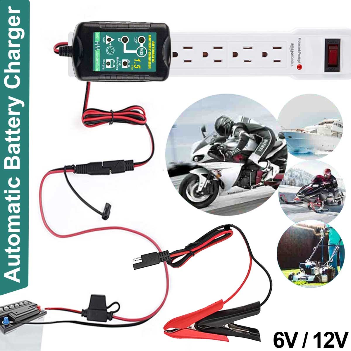 12 Volts Charger For CUB CADET 490-280-F017 Battery 210cca 11AHR Ultima ZT1 ZT2