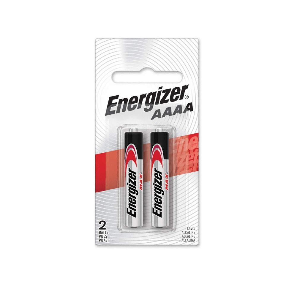 ENERGIZER E96BP-2 Battery,Alkaline,AAAA,Premium,PK2 2LBJ7