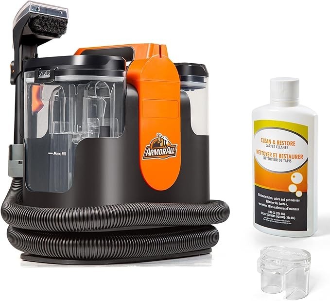 Efficient Area Rug Cleaner with 0.4-Gal Capacity