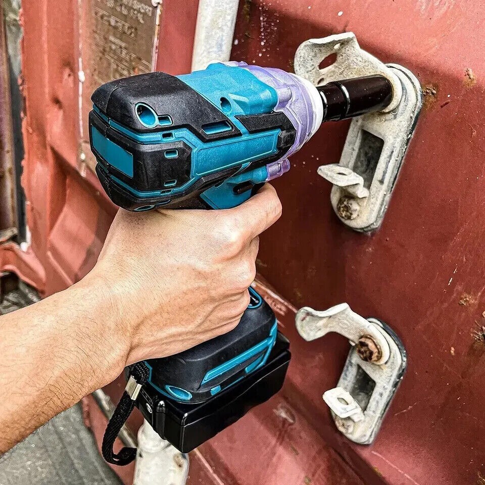 520N.m Cordless Brushless Impact Wrench Fit 18V 1/2″ Makita Battery High Power