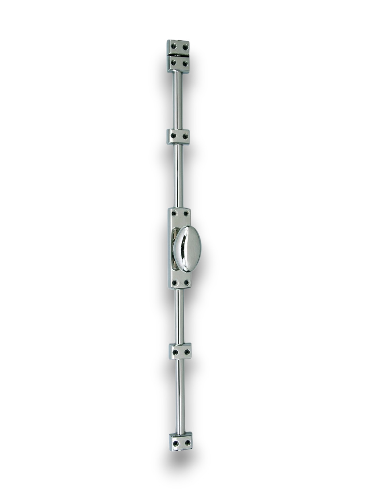 Solid Brass Egg Knob Cremone Bolt 1200Series CB-1200-75 Polished Nickel Hardware