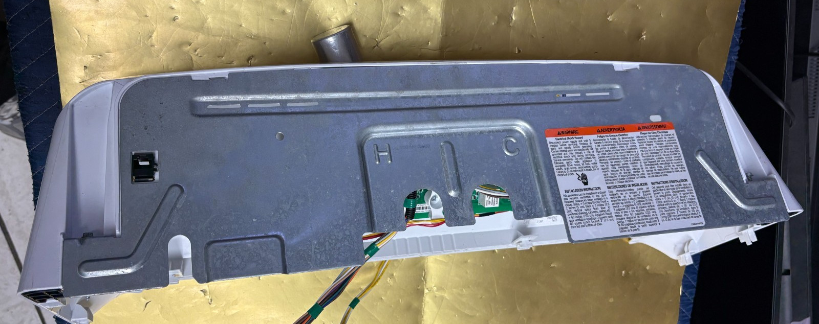 Washer Control Panel Assembly WH42X28260 WH42X24474