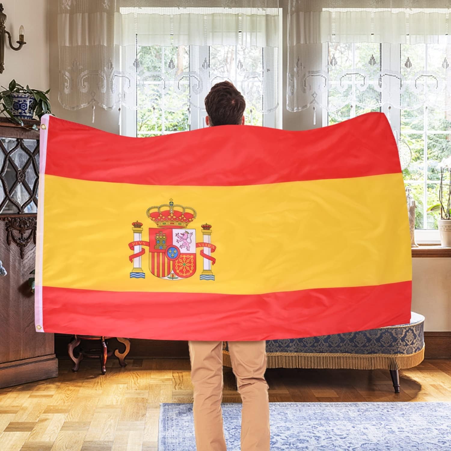 Spain 3x5ft Poly Flag International Spaniards Spanish Country Flag of Spain