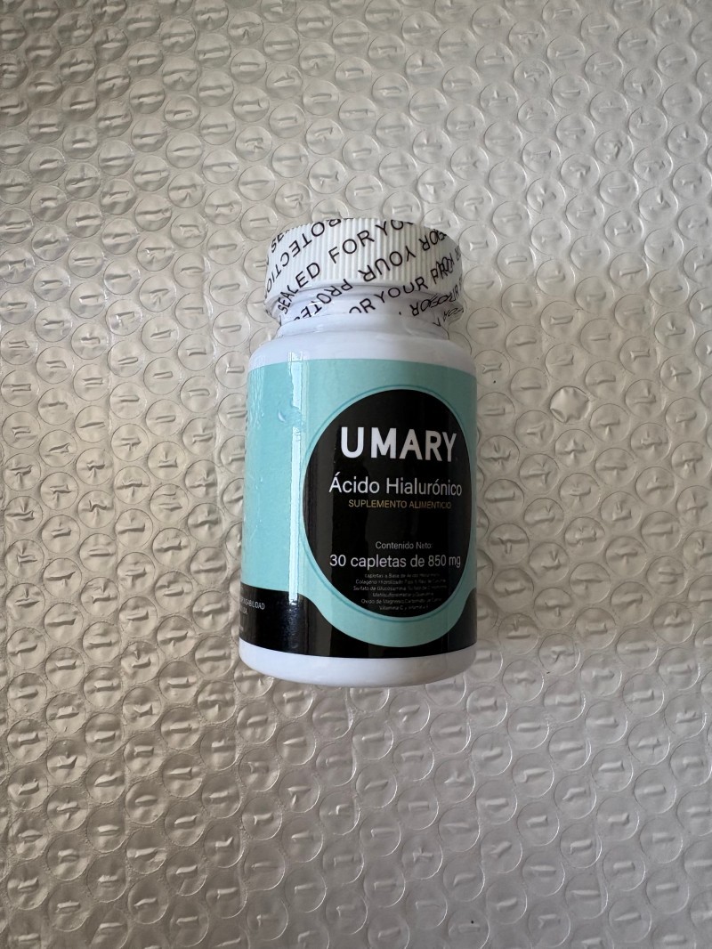 container 1 New Hyaluronic-Acid 30 Caplets 850 mg Replenish energy