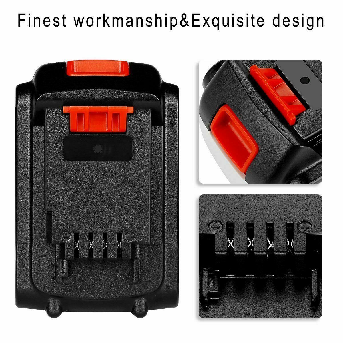 replacement for Black and Decker 20Volt Lithium Battery orCharger LBXR20 Li-Ion