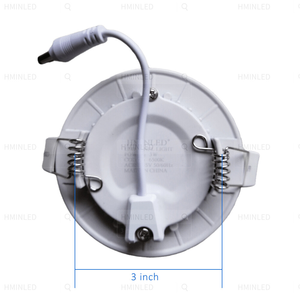 10Pack 3inch LED Ceiling Lights Ultra-Thin Recessed Retrofits Kit 6500K Daylight