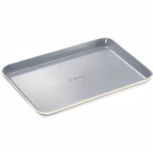 Caraway Non-Stick Ceramic Baking Sheet – Naturally Medium 10″ x 15″, Cream