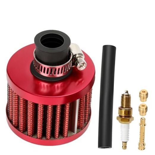 12mm Air Filter Kit with Main Jet Replacement for Predator 212cc 224cc 196cc