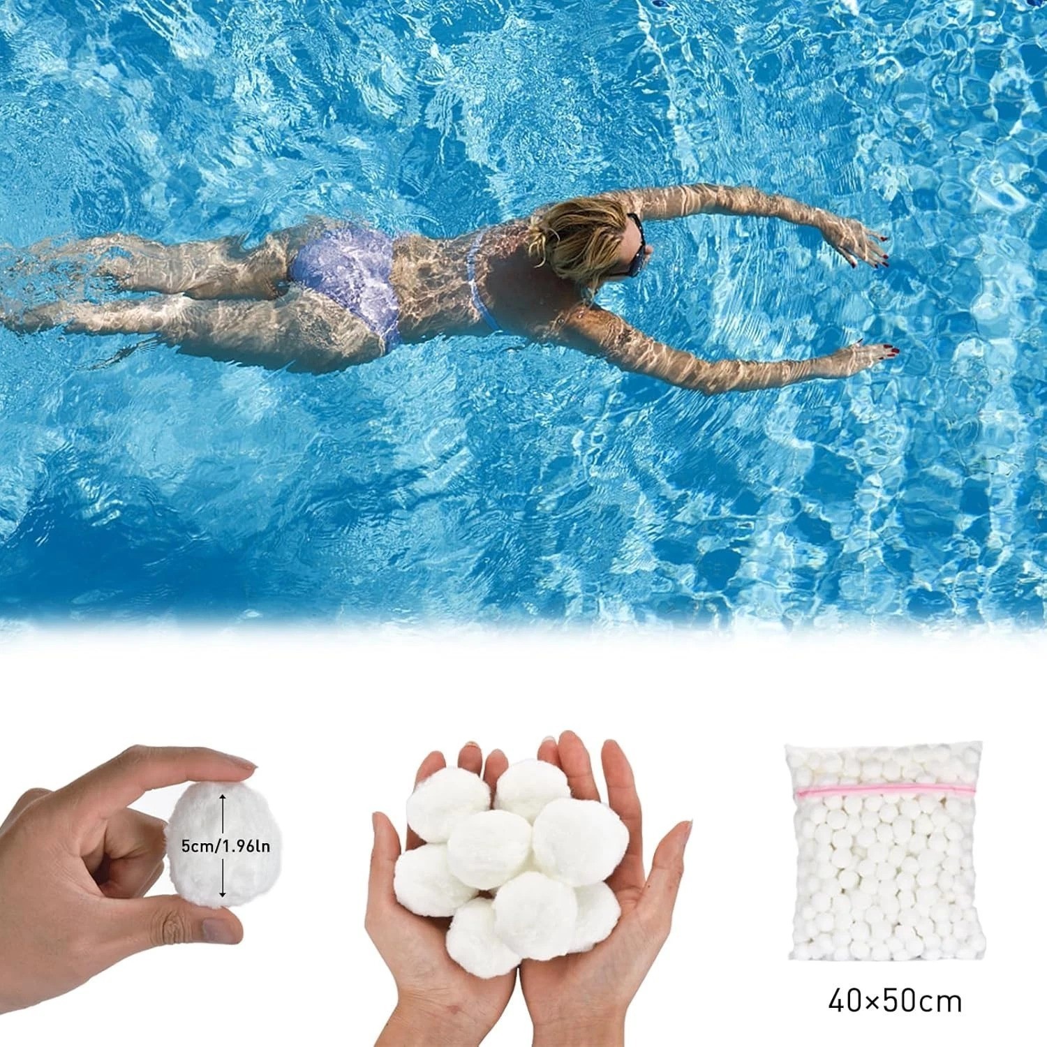 Advanced 1.54 Lbs Pool Filter Media – Superior Filtration Replacing 50 Lbs Sand