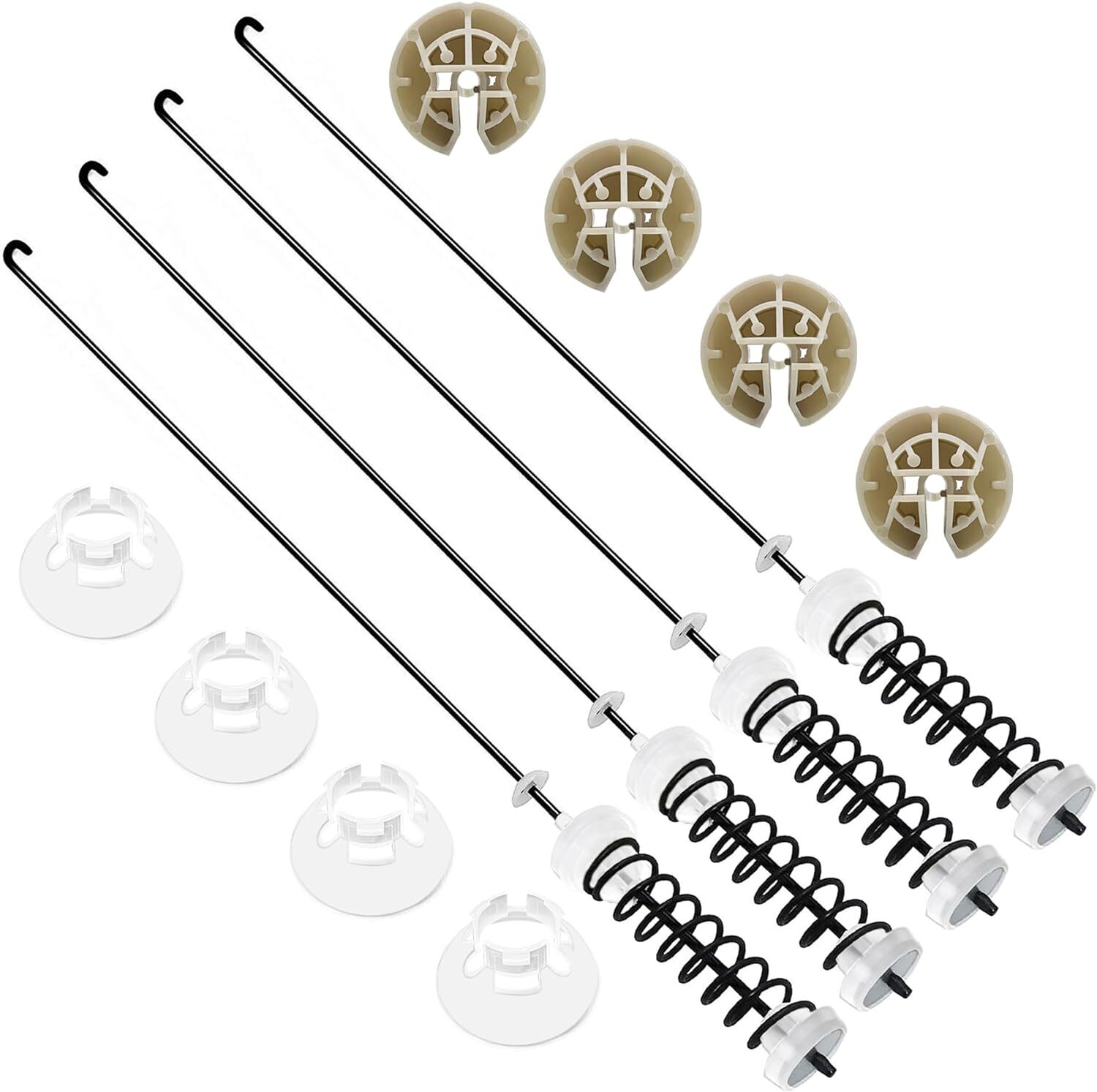 4X W10780048 Genuine OEM Suspension Spring Kit for Whirlpool W10257088 W10349191