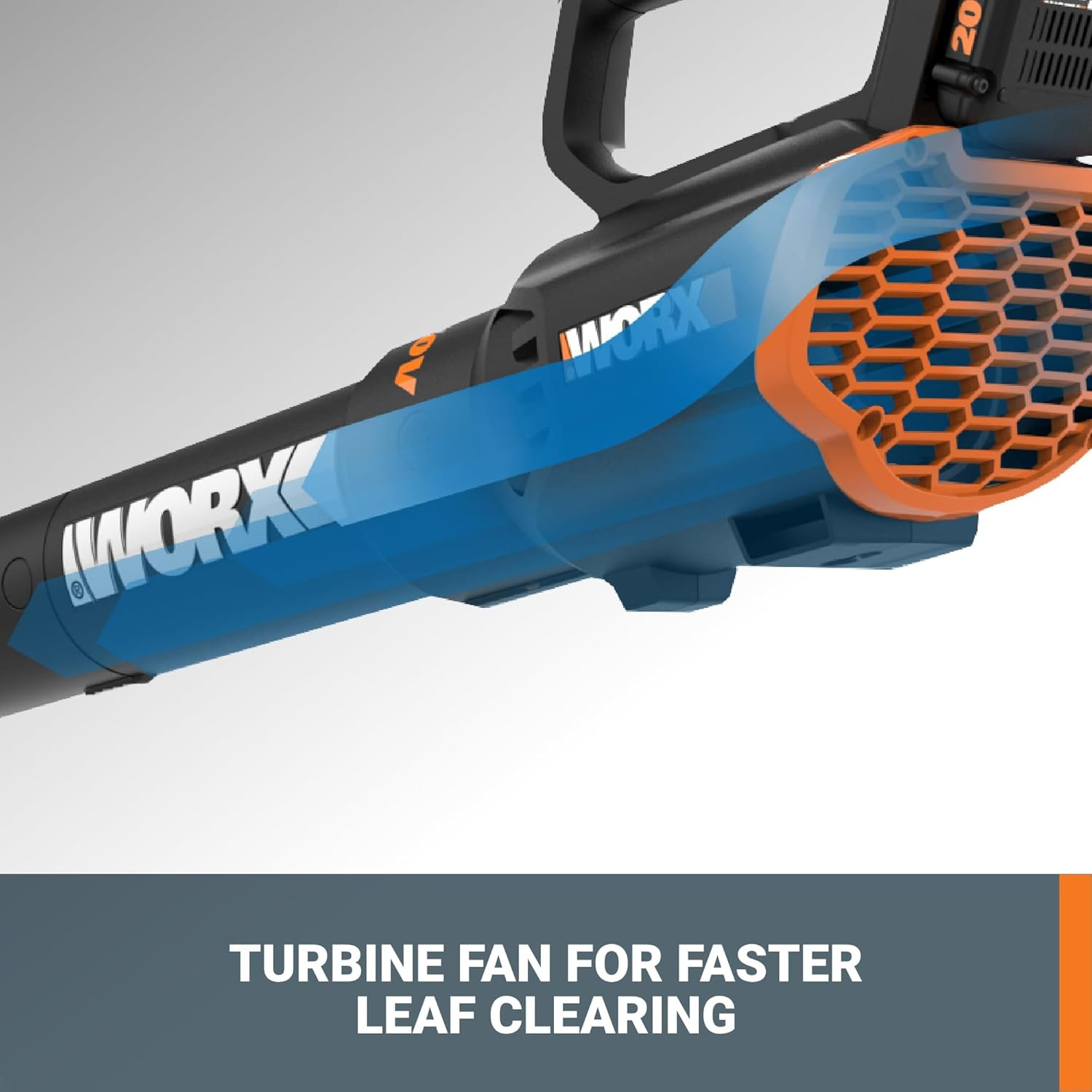 Cordless Leaf Blower, Electric Blower with Turbine Fan, Blowers for Lawn Care wi