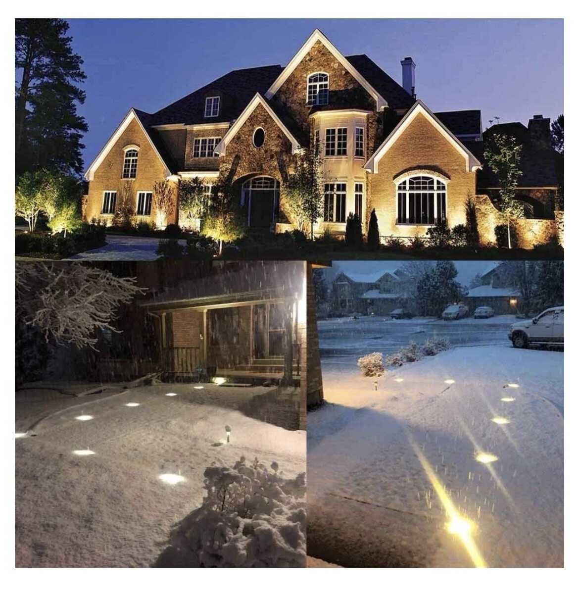 Landscape Lights Sunriver LED Pathway Lights 1W 12V-24V In Ground Well Lights 6