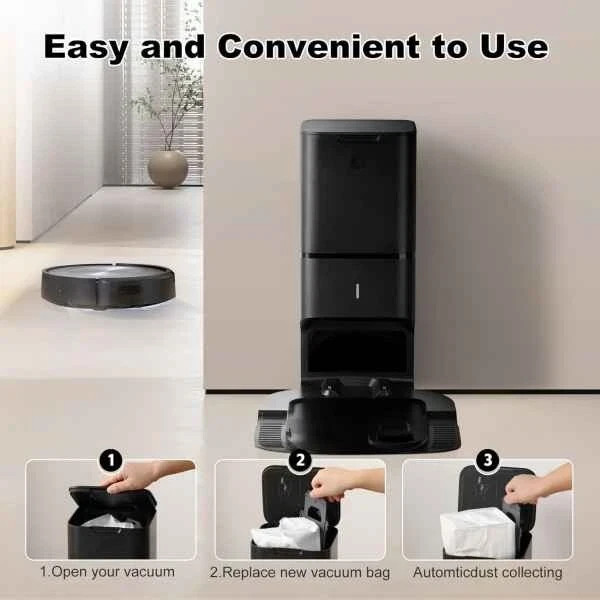 18 Pack Replacement Vacuum Bags, Compatible with irobot Roomba i7, i7+,i3, i8