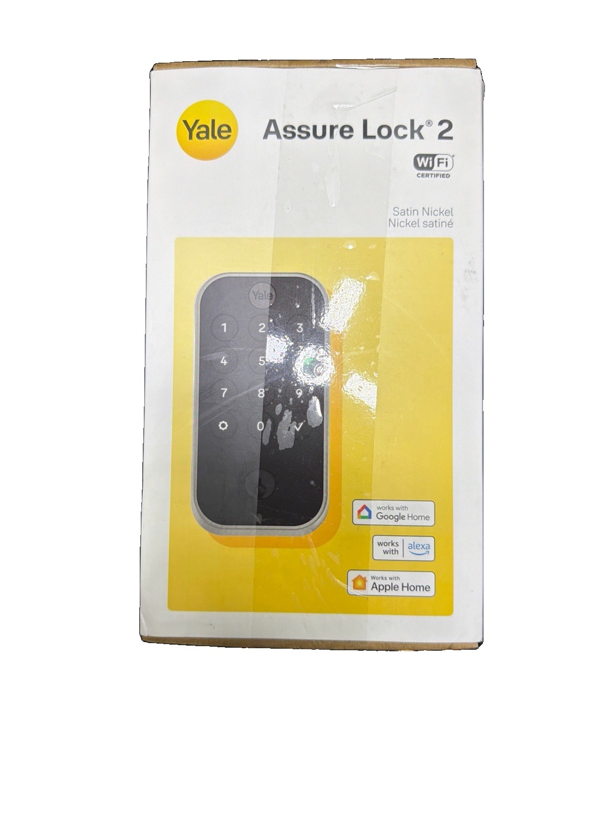 BRAND NEW Yale-Assure Lock 2- Touch Screen- WIFI- Black Suede-YRD450-WF1-BSP New