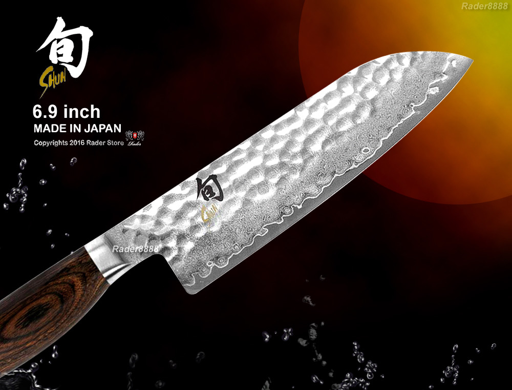Shun Premier Damascus Santoku 6.9 inch Vegetable Knife Cutlery Japanese Cookware