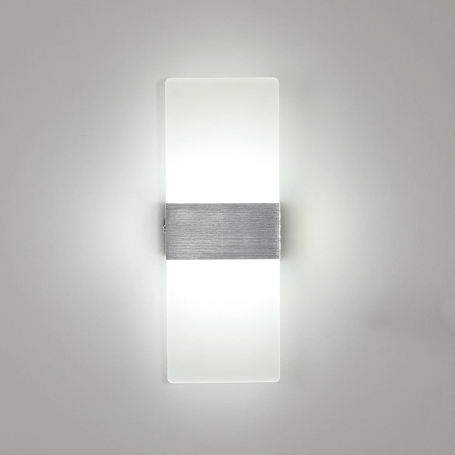 LED Modern Wall Lighting Up Down Cube Bedroom Sconce Lamp Fixture Light Indoor