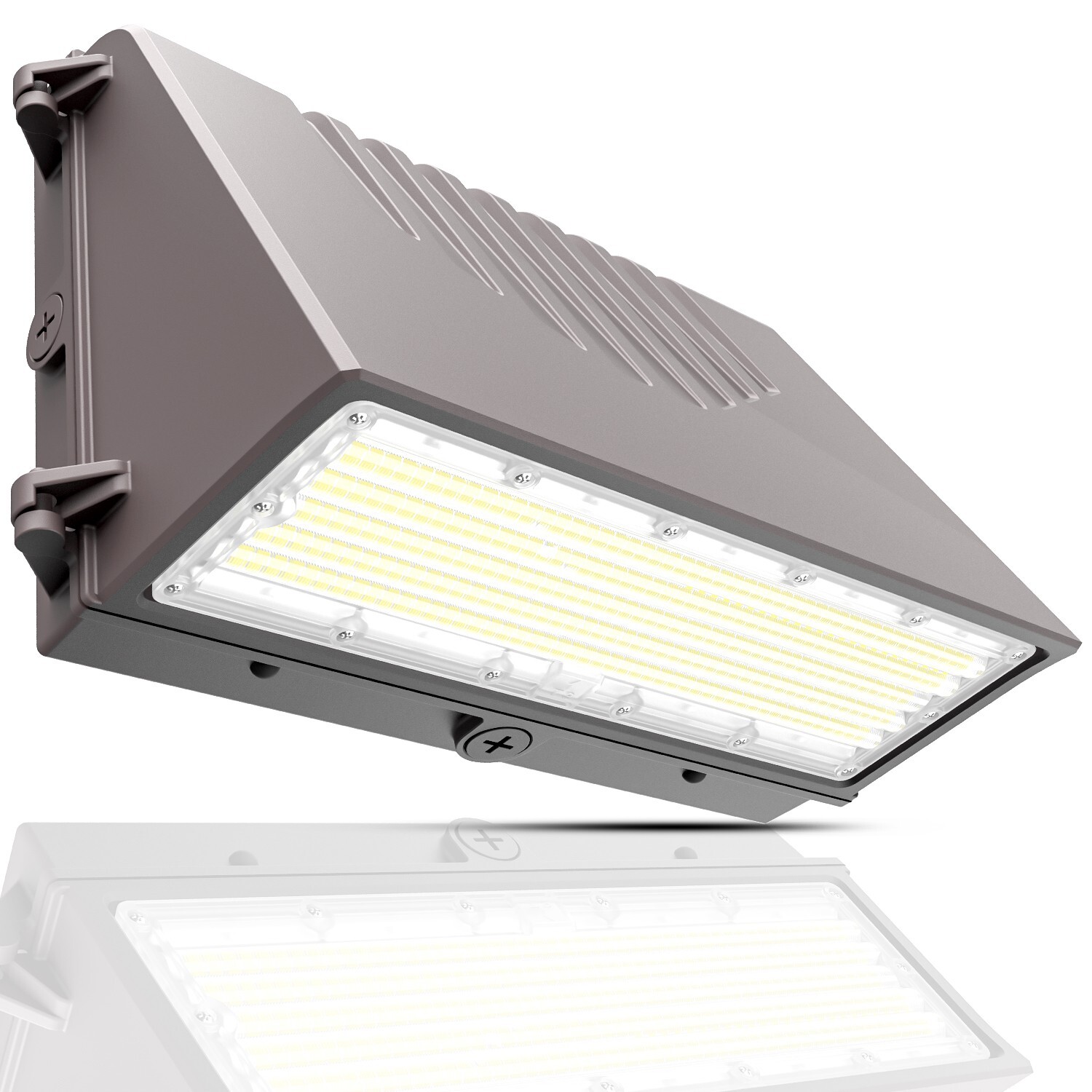 120W/100W/90W/60W Selectable Full Cutoff LED Wall Pack Light with Photocell 3CCT