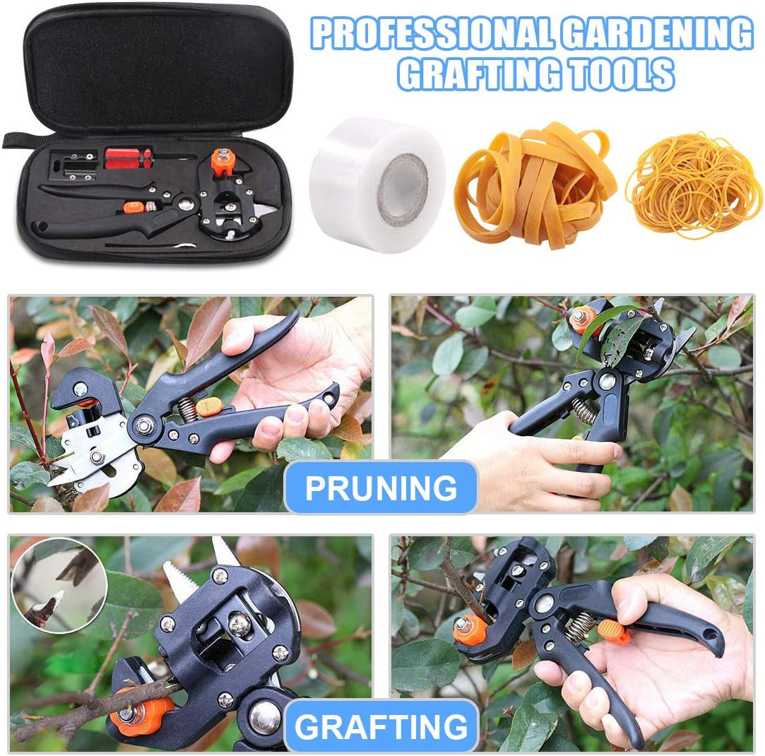Garden Pruning & Grafting Tool Kit with Tape & Bands