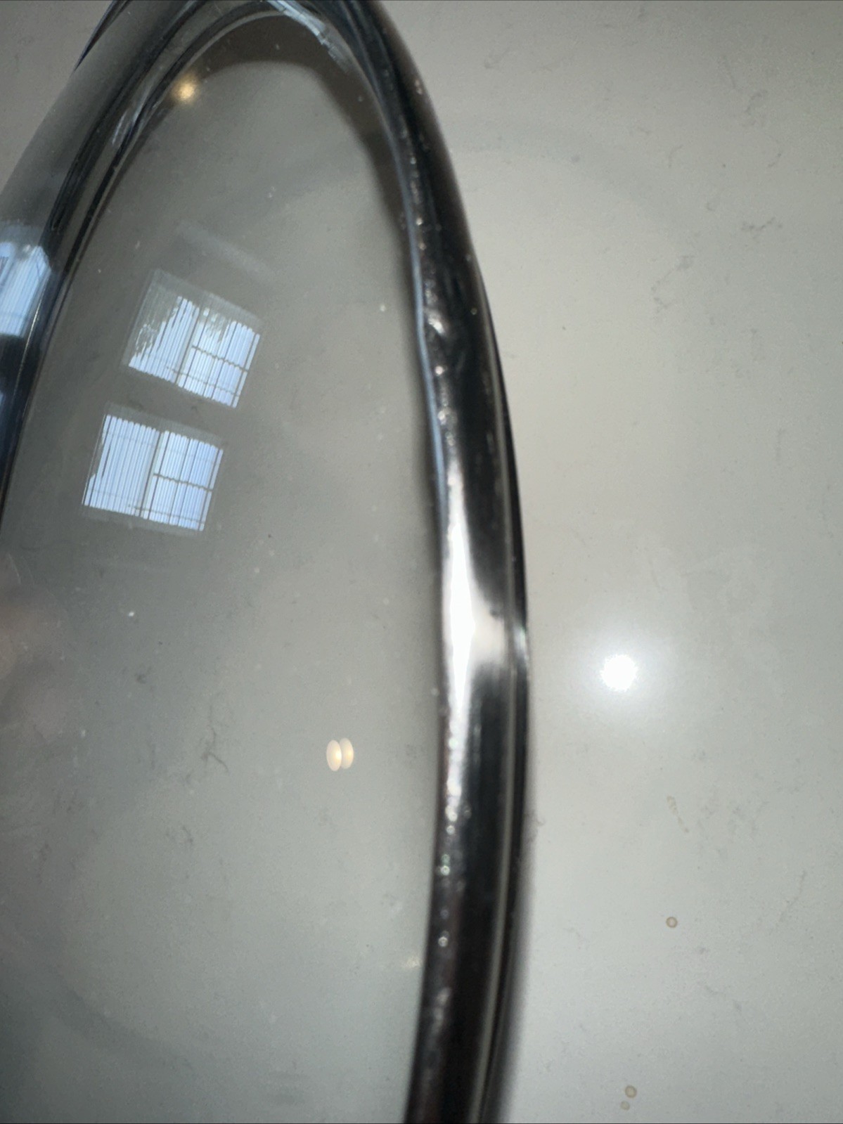 CALPHALON KITCHEN ESSENTIALS 10” OD Glass REPLACEMENT LID 9.75 In INNER DIA.