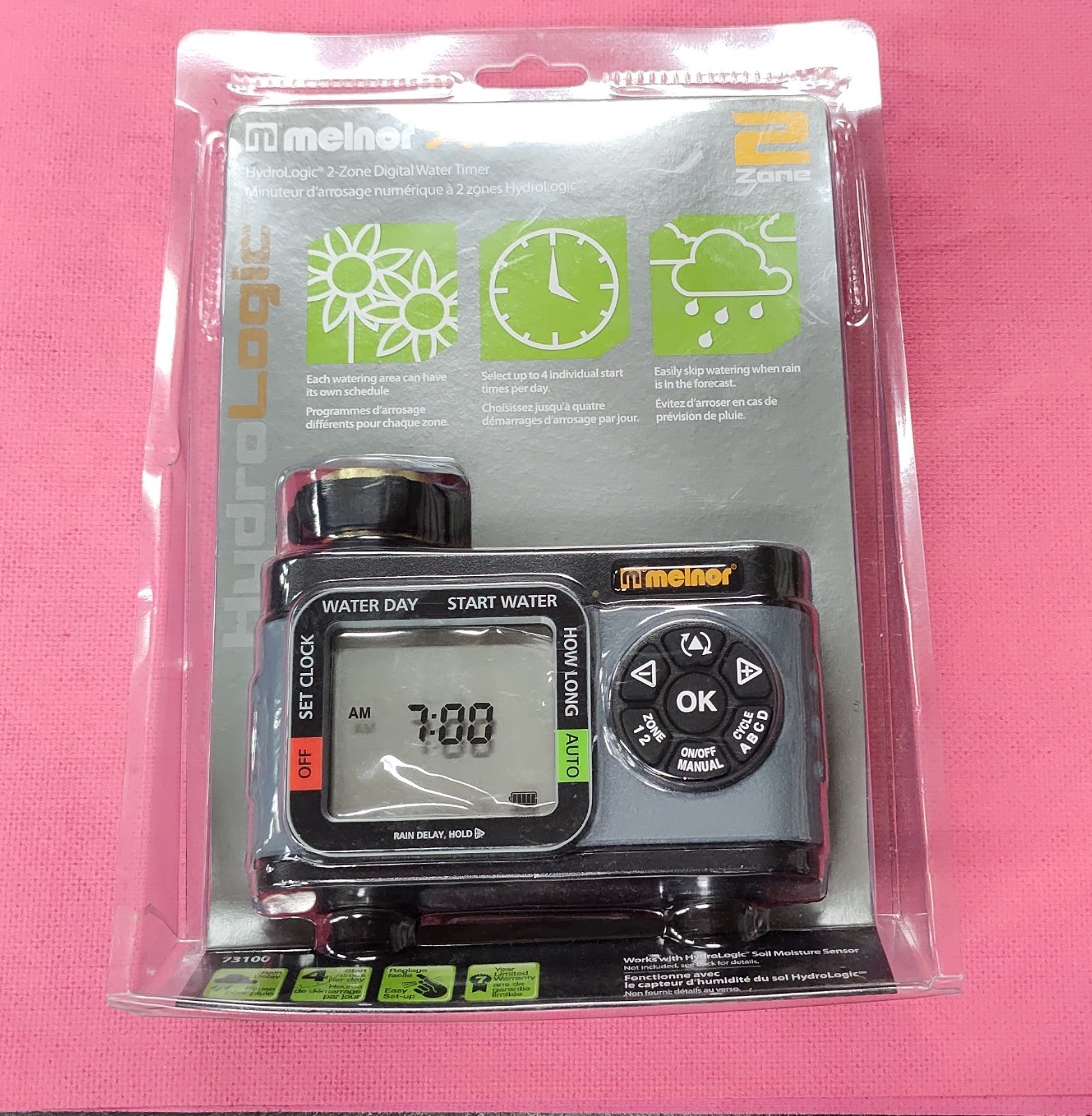 Hydro Logic 73100 2 Zone Digital Water Timer