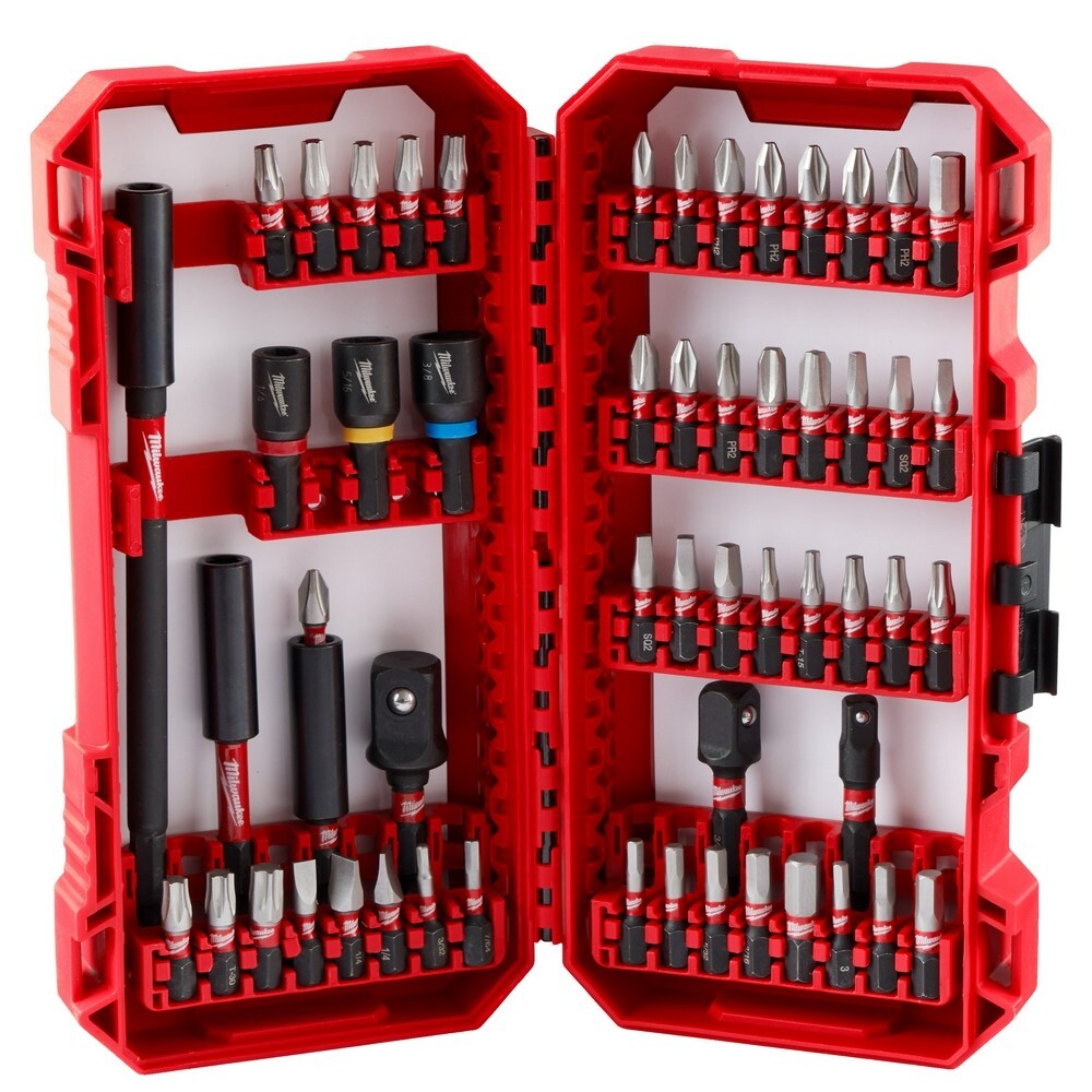 Milwaukee 48-32-4096 SHOCKWAVE Impact Duty Driver Bit Set – 55PC