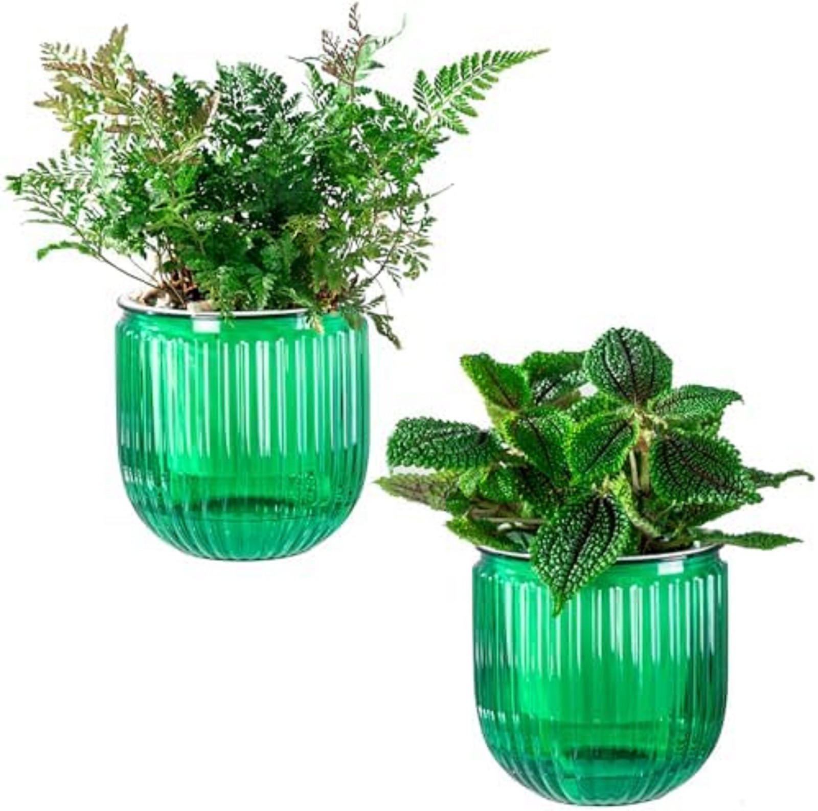 Self Watering Pots for Indoor Plants Planter, 4.3 Inch 2 Pack Planters