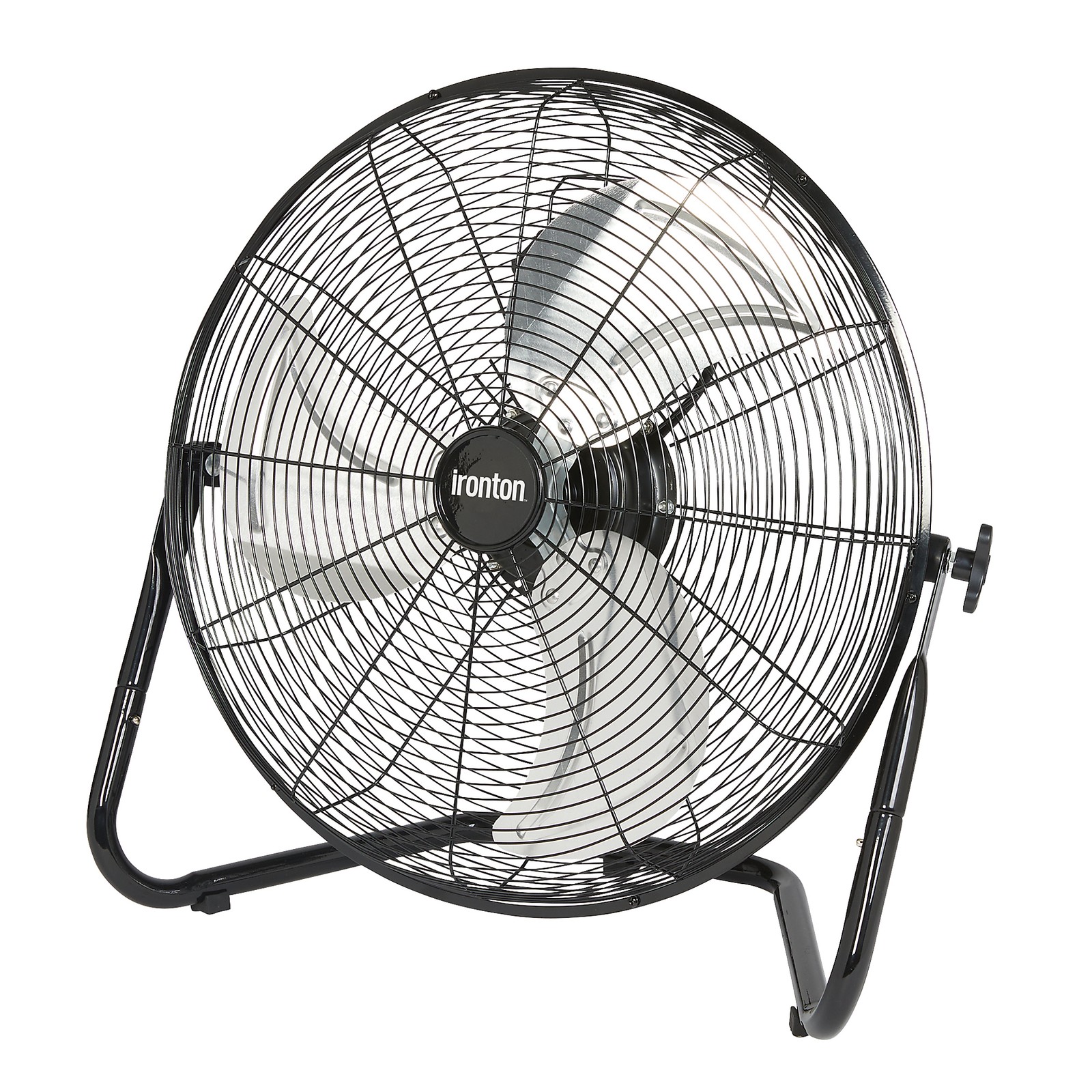 Ironton 20in. High-Velocity Fan, 4500 CFM, 3-Speed, Tilting Head, 120V, Air