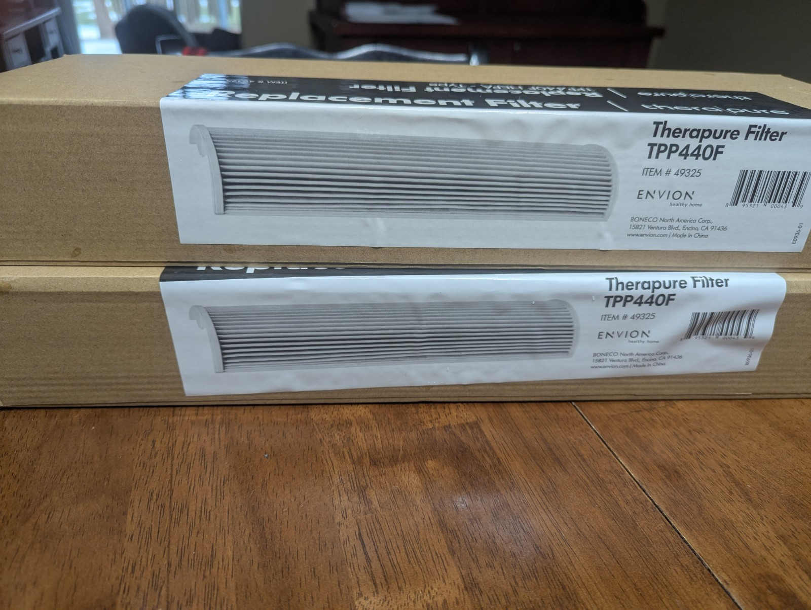 OEM Replacement True HEPA Filter Envion Therapure TPP440F (2QTY)