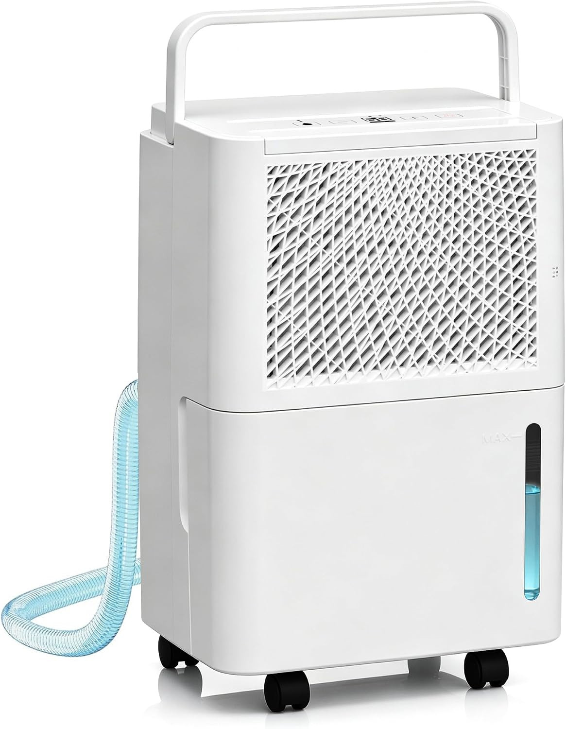 2500 Sq. Ft MAX 30 Pints Dehumidifier Equipped with Drainage Hose, Automatic Def