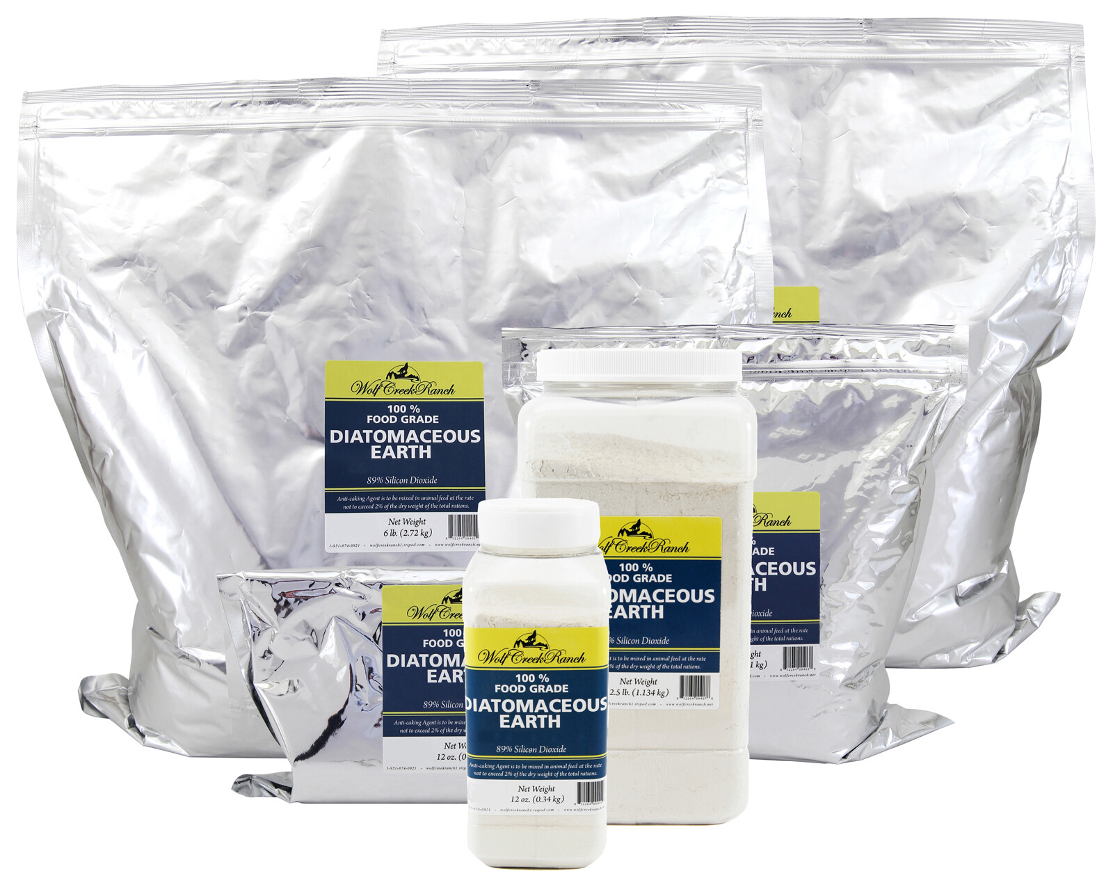Diatomaceous Earth Food Grade ~ Perma Guard ~ Multiple Sizes