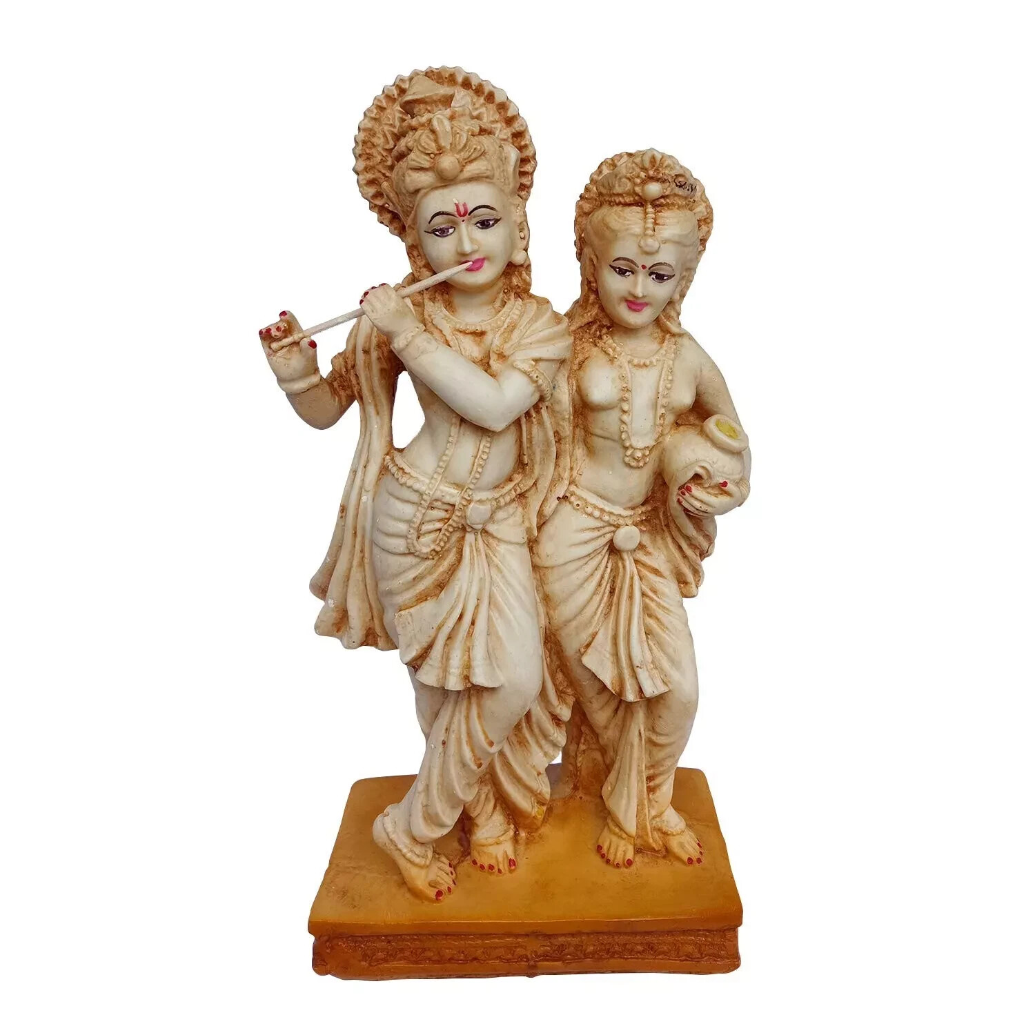 Radha Krishna Murti Hindu God Idol showpiece Figurine Statue For Home 1 Feet