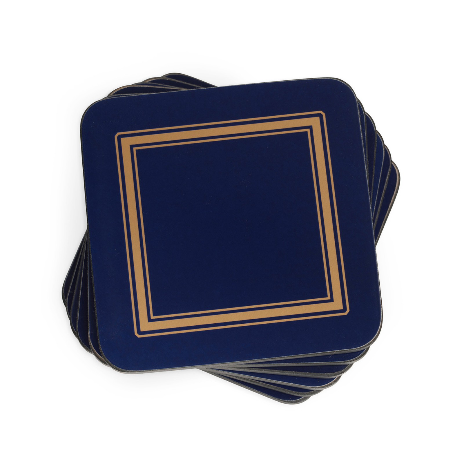 Pimpernel Classic Midnight Blue Coasters – Set of 6
