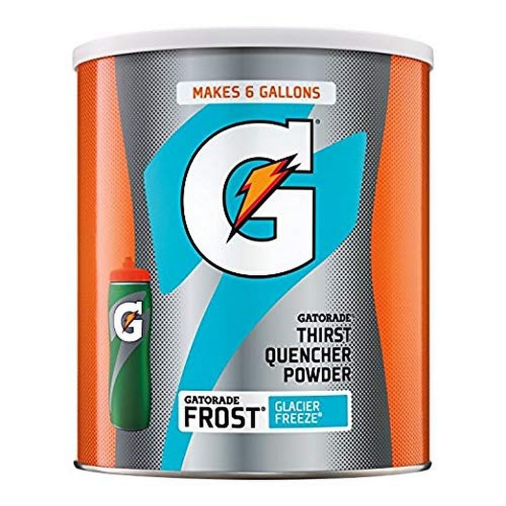 Gatorade Thirst Quencher Powder Glacier Freeze 51oz Powder 3pk
