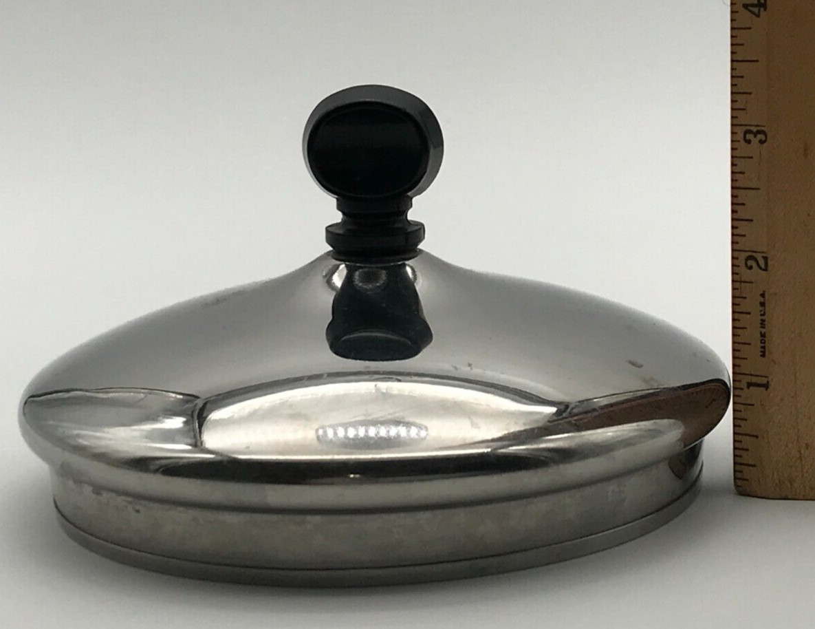 Farberware Stainless Steel Lid 5 3/8″ inside rim for 1 Quart Sauce Pan