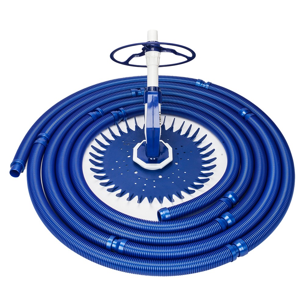 Automatic Swimming Pool Vacuum Cleaner Inground Above Ground, Hose Set Outdoor