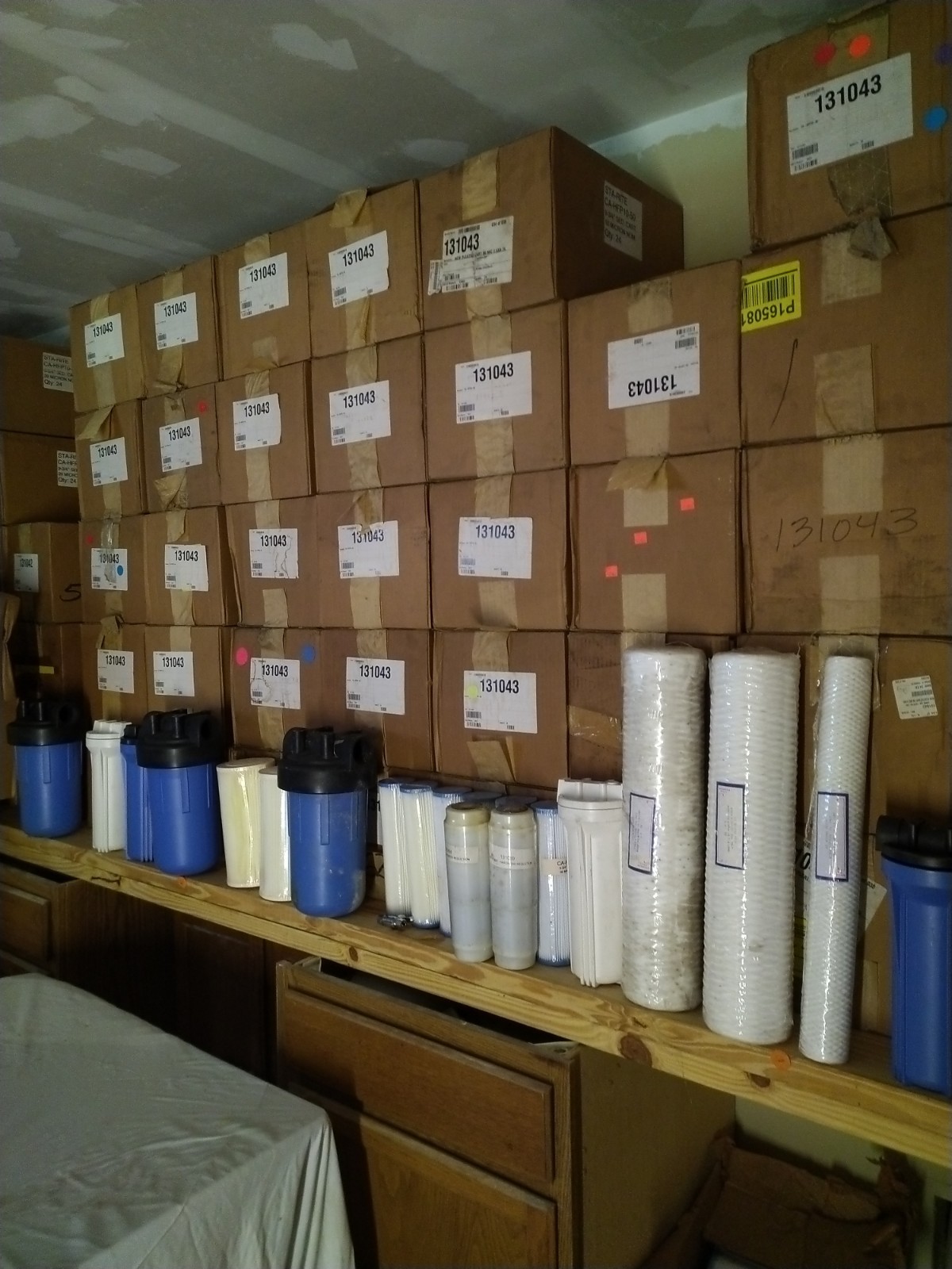 10″x2.5″ Whole House System Pleated Sediment Water Filter . 50 Micron