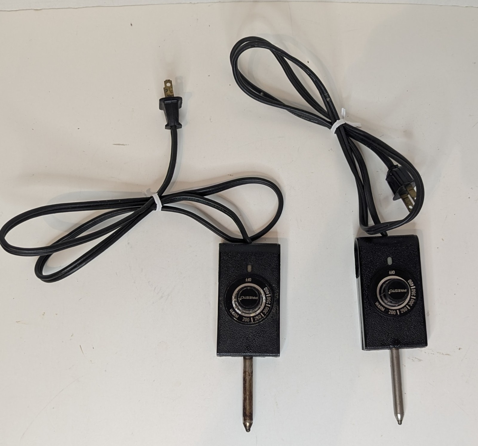 PRESTO 0690001 Skillet Griddle Temperature Heat Control Power Cord ~ Lot Of 2