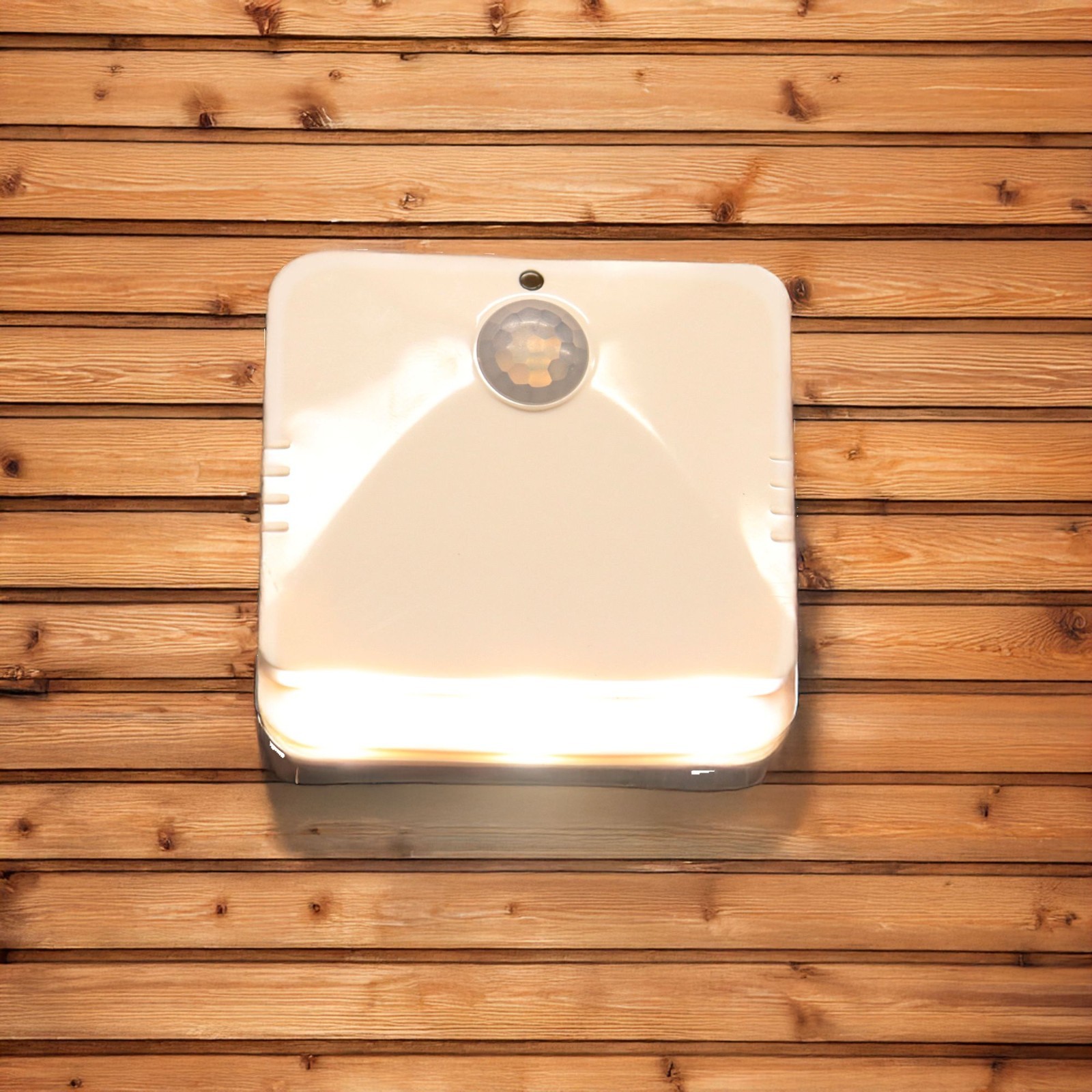 4 Pack- Sensor Brite Peel & Stick Wireless Motion-Activated LED Path/Step Lights