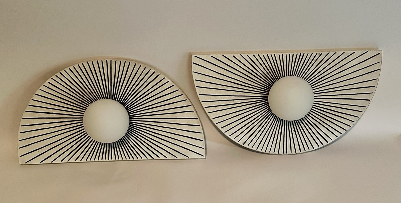 Allied Maker Sconces MQuan Half-Circle 12.5″ Complete With Hardware Wall Lights