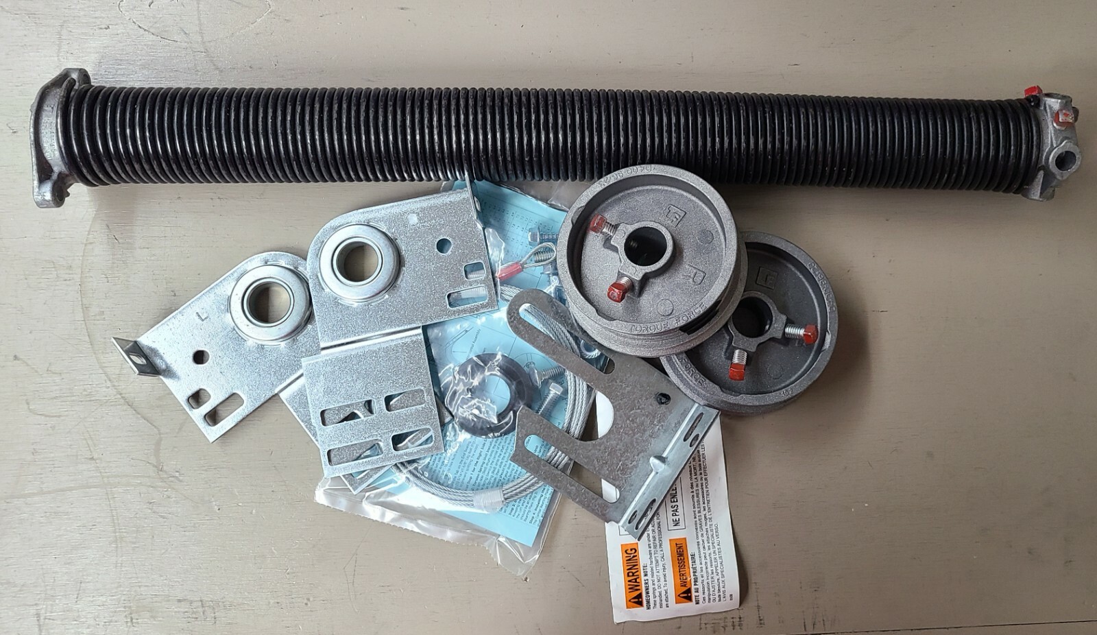 Wayne Dalton 8100 Garage Door Torquemaster Conversion To Torsion Spring Kit