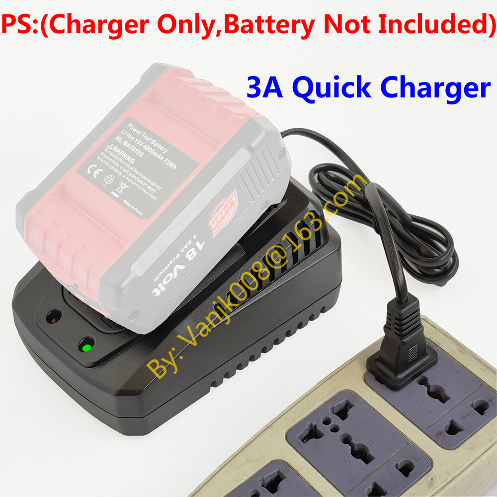 2-IN-1 Bosch 14.4V / 18V BAT609 BAT614 Li-ion Battery 3.0Ah FAST Repalce Charger