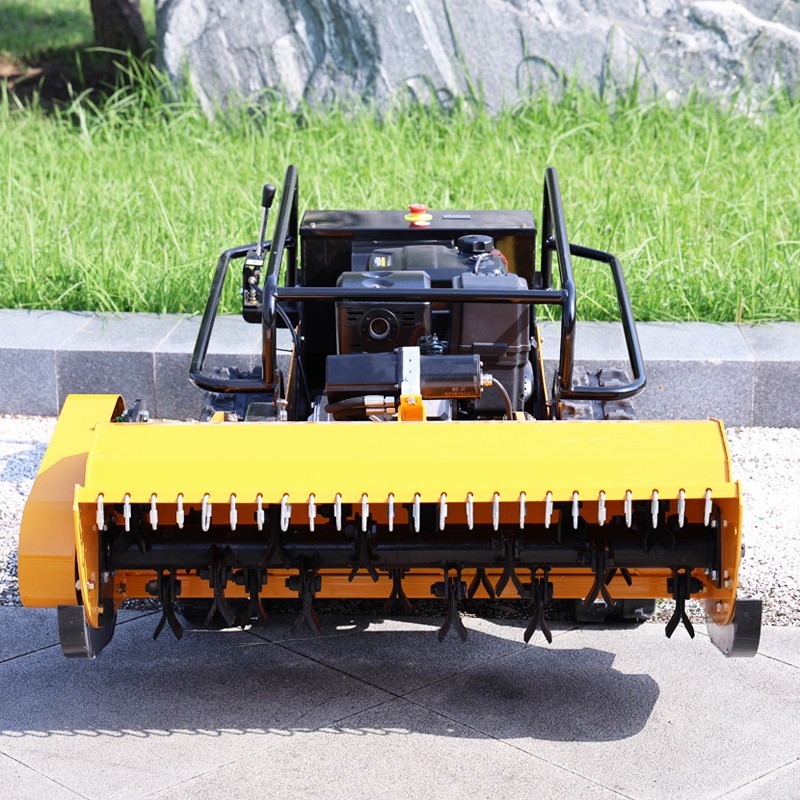 Tracked Remote Control Lawn Mower EPA 459cc Gasoline 40in 55° Free Shipping
