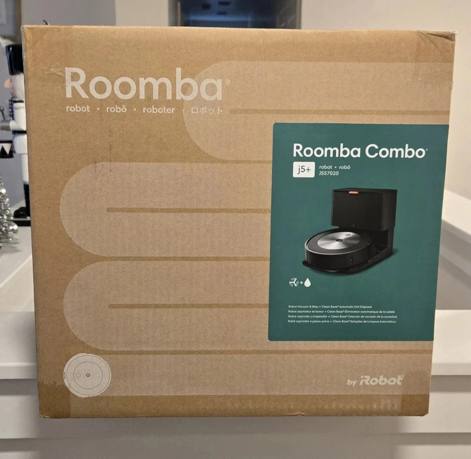 iRobot Roomba Combo J5+ Self-Emptying Robot Vacuum and Mop – Smart – SEALED NEW