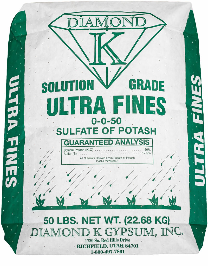 50lb Bag Organic Solution Grade SOP Sulfate of Potassium Fertilizer Powder0-0-50